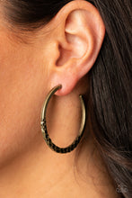 Load image into Gallery viewer, Imprinted Intensity - Brass Paparazzi Accessories
