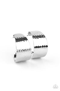 Flatten The Curve - Silver Paparazzi Accessories