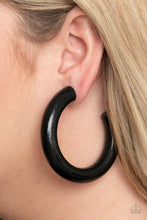 Load image into Gallery viewer, Paparazzi Accessories - I WOOD Walk 500 Miles - Black

