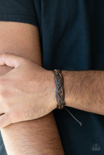 Load image into Gallery viewer, Too Close To HOMESPUN - Brown Paparazzi Accessories
