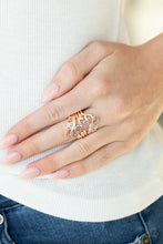 Load image into Gallery viewer, Voluptuous Vines - Rose Gold Paparazzi Accessories
