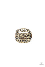 Load image into Gallery viewer, FRILLED To Be Here - Brass Paparazzi Accessories
