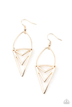 Load image into Gallery viewer, Proceed With Caution - Gold Paparazzi Accessories

