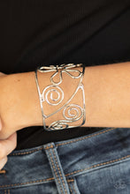 Load image into Gallery viewer, Groovy Sensations - Silver Paparazzi Accessories

