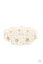 Load image into Gallery viewer, Flirt Alert - Gold Paparazzi Accessories
