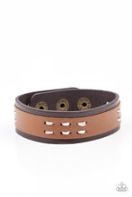 Load image into Gallery viewer, Blaze A Trail - Brown Paparazzi Accessories

