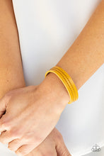 Load image into Gallery viewer, Life is WANDER-ful - Yellow Paparazzi Accessories
