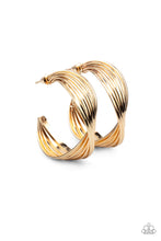 Load image into Gallery viewer, Curves In All The Right Places - Gold Paparazzi Accessories
