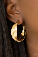 Load image into Gallery viewer, Curves In All The Right Places - Gold Paparazzi Accessories
