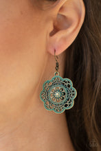 Load image into Gallery viewer, Western Mandalas - Brass Paparazzi Accessories

