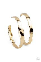 Load image into Gallery viewer, Exhilarated Edge - Gold Paparazzi Accessories

