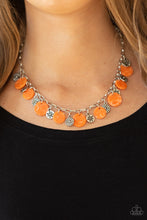 Load image into Gallery viewer, Paparazzi Accessories - Flower Powered - Orange
