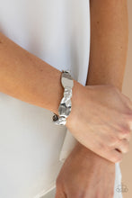 Load image into Gallery viewer, Absolutely Applique - Silver Paparazzi Accessories
