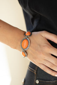 MESA Time Zone - Orange Paparazzi Accessories