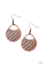 Load image into Gallery viewer, Im Sensing a Pattern Here - Copper Paparazzi Accessories
