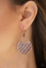 Load image into Gallery viewer, Im Sensing a Pattern Here - Copper Paparazzi Accessories
