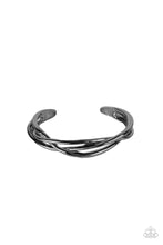 Load image into Gallery viewer, PLAIT Tectonics - Black Paparazzi Accessories
