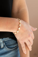 Load image into Gallery viewer, Stop and GLOW - Gold Paparazzi Accessories

