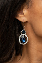Load image into Gallery viewer, Double The Drama - Blue Paparazzi Accessories
