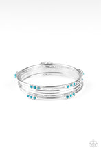 Load image into Gallery viewer, Stackable Sparkle - Blue Paparazzi Accessories
