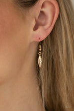 Load image into Gallery viewer, Flight of FANCINESS - Gold Paparazzi Accessories
