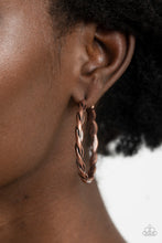 Load image into Gallery viewer, Dont Get It Twisted - Copper Paparazzi Accessories
