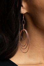 Load image into Gallery viewer, OVAL The Moon - Copper Paparazzi Accessories
