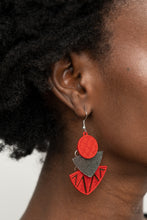 Load image into Gallery viewer, Paparazzi Accessories - Jurassic Juxtaposition - Red
