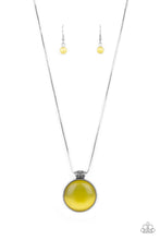 Load image into Gallery viewer, Look Into My Aura - Yellow Paparazzi Accessories
