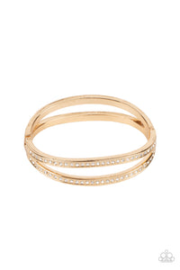 A Show of FIERCE - Gold Paparazzi Accessories