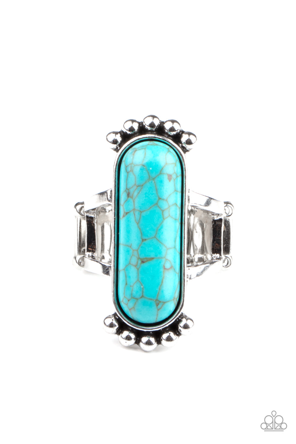 Ranch Relic - Blue Paparazzi Accessories