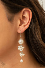 Load image into Gallery viewer, Ageless Applique - White Paparazzi Accessories
