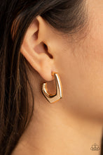 Load image into Gallery viewer, On The Hook - Gold Paparazzi Accessories
