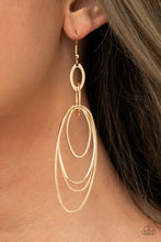 Load image into Gallery viewer, OVAL The Moon - Gold Paparazzi Accessories

