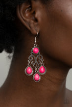Load image into Gallery viewer, Canyon Chandelier - Pink Paparazzi Accessories
