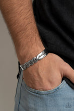 Load image into Gallery viewer, Metro Machine - Silver Paparazzi Accessories
