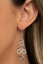 Load image into Gallery viewer, Luminously Linked - White Paparazzi Accessories
