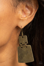 Load image into Gallery viewer, Tagging Along - Brass Paparazzi Accessories
