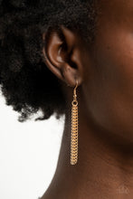 Load image into Gallery viewer, Metallic Merger - Gold Paparazzi Accessories
