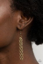 Load image into Gallery viewer, Wearable Wildflowers - Brass Paparazzi Accessories

