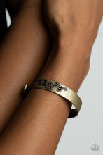 Load image into Gallery viewer, Frond Fable - Brass Paparazzi Accessories
