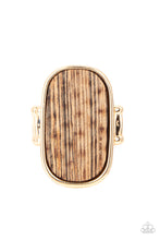 Load image into Gallery viewer, Reclaimed Refinement - Gold Paparazzi Accessories
