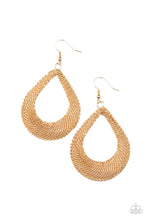 Load image into Gallery viewer, A Hot MESH - Gold Paparazzi Accessories
