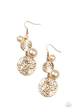 Load image into Gallery viewer, Pearl Dive - Gold Paparazzi Accessories
