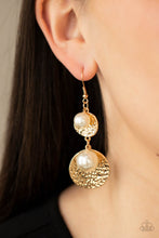 Load image into Gallery viewer, Pearl Dive - Gold Paparazzi Accessories
