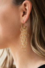 Load image into Gallery viewer, Long Live The Rebels - Gold Paparazzi Accessories
