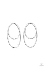 Load image into Gallery viewer, So OVAL-Dramatic - Silver Paparazzi Accessories
