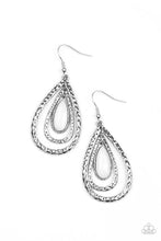 Load image into Gallery viewer, Teardrop Torrent - White Paparazzi Accessories
