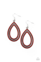 Load image into Gallery viewer, Tear Tracks - Red Paparazzi Accessories
