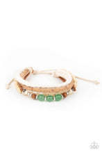 Load image into Gallery viewer, Natural-Born Navigator - Green Paparazzi Accessories
